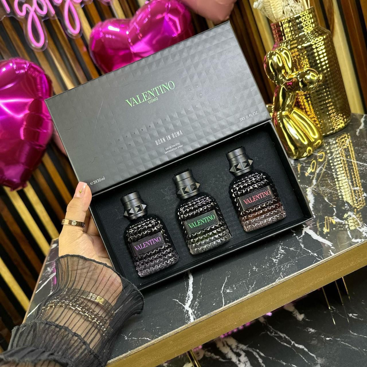 Set de Perfumes Valentino Miniatura – Edición de Regalo